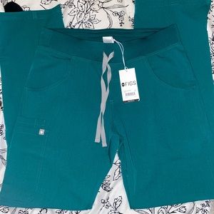 Figs Hunter Green Kade Cargo Pants